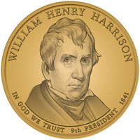 William Henry Harrison dollar coin