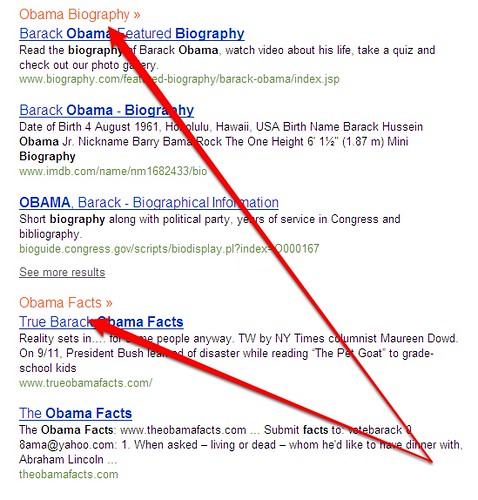Obama Categories At Bing
