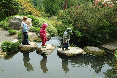 Kids at Kubota Garden, 2003