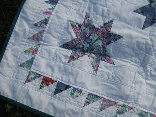 my very first quilt- closer examination
