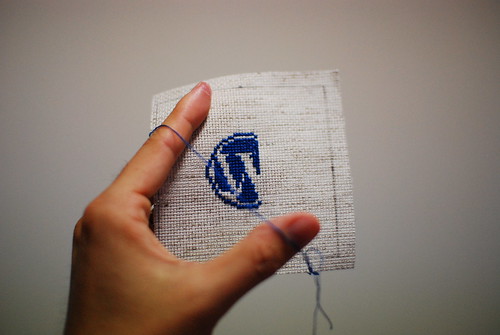 how to make WordPress needle cushion
