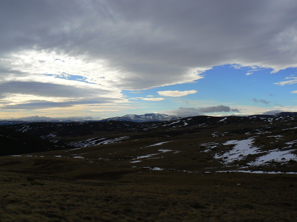 Dramatic skies over Lochnagar