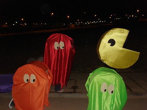 para servidor Inscribirse Disfraces retro: Pacman y fantasmas – BloqNum