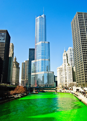Chicago River - St. Patrick's day (2009)