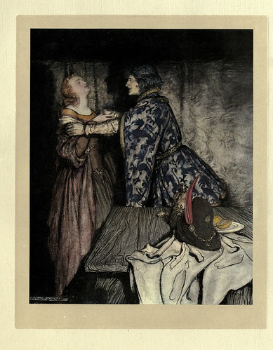 006- Tristan e Isolda toman la bebida letal-The romance of King Arthur and his knights of the Round Table (1917)
