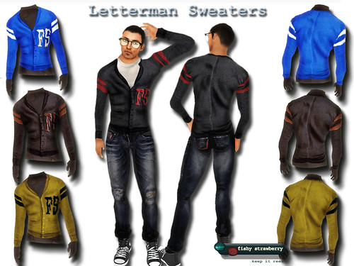 Letterman Sweaters Ad