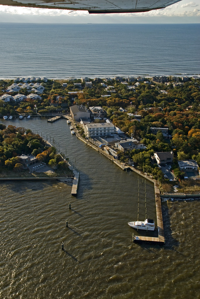 Pines Fire Island Aerial