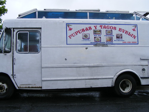 Pupusa Truck, Industrial Parkway at Tech Road