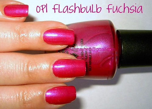 OPI Flashbulb Fuchsia