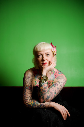Hastings tattoo artist Rebecca aka Madam Butterfly