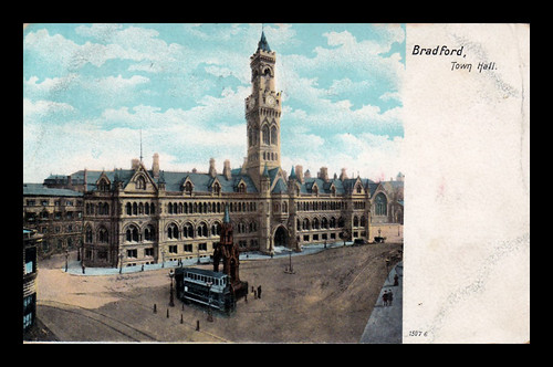 Town Hall Square, Bradford - c1905