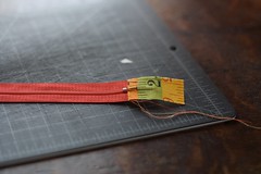 Zipper Insertion Tutorial step #3
