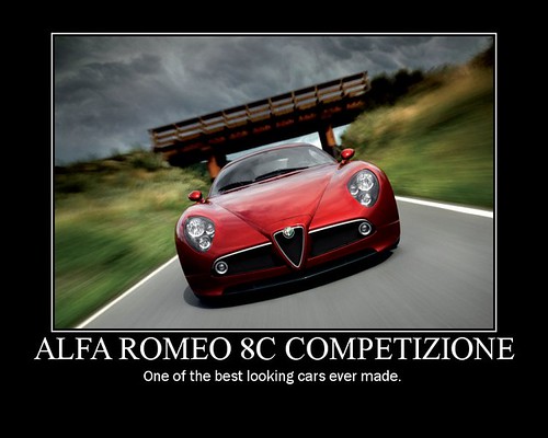 Alfa Romeo 8C Competizione - wallpapers Amazyng Style
