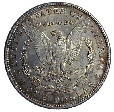 1889 Silver Morgan Dollar MS66