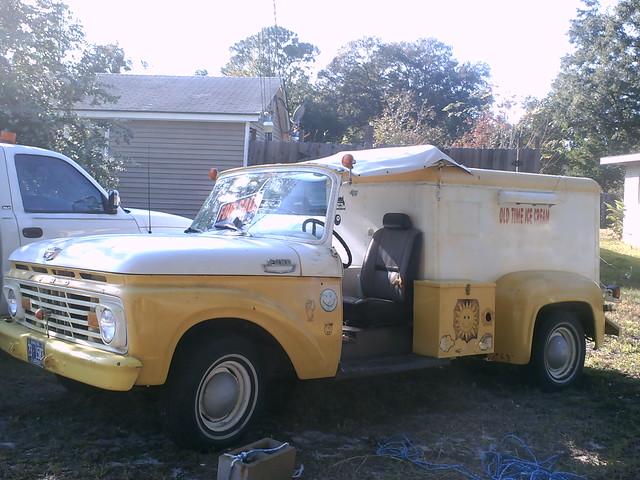 ford ice truck cream f100 1963