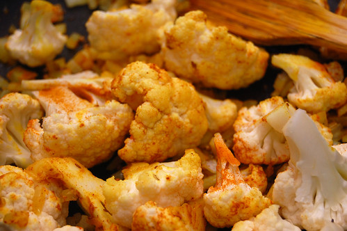 Cauliflower and Spices