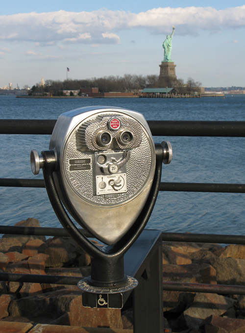 pay viewer at Liberty State Park, NJ