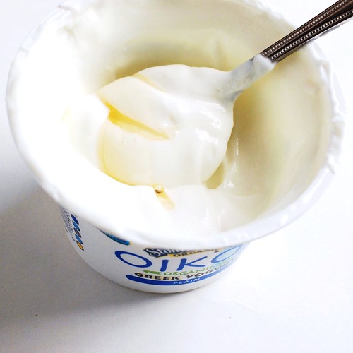 Yogurt + honey.
