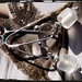 Orecchini bianchi - White earrings IBDUBIB