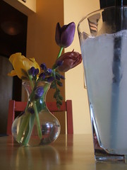 Lemonade and flowers