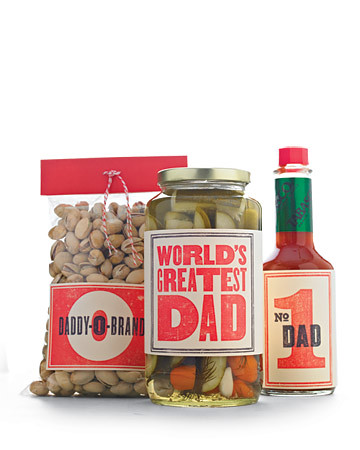 Father's Day Food Labels