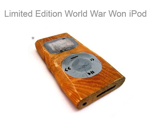 world war won. World War Won iPod by worldwarwon