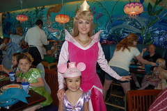 Amanda with Princess Aurora
