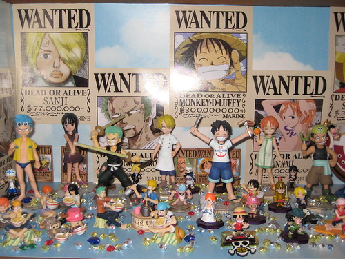 One Piece figures collection My one
