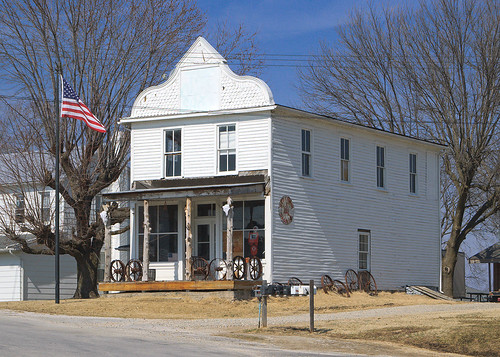 House, in Brussels, Calhoun County, Illinois, USA - 3