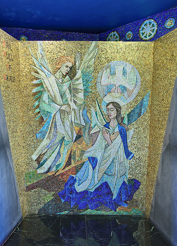 National Shrine of Our Lady of the Snows, in Belleville, Illinois, USA - First Joyous Mystery, The Annunciation