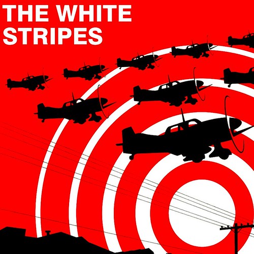 white stripes wallpaper. Aviones The White Stripes