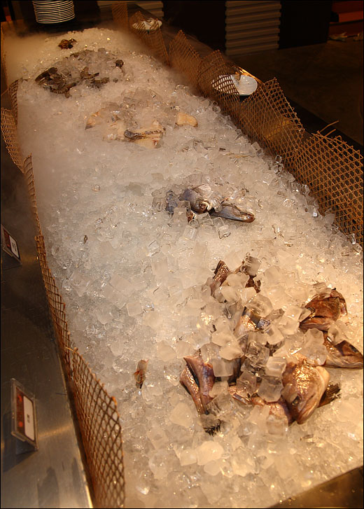 seafood section