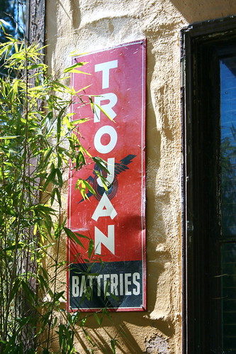 Vintage Sign: Trojan Batteries