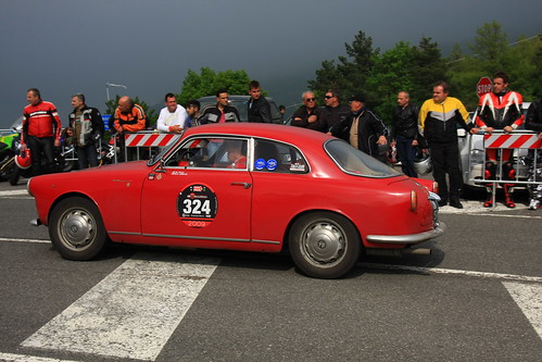 Alfa Romeo Giulietta Sprint veloce 1956 Mille Miglia eumoto 3325
