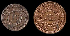 British Cooperative Society tokens