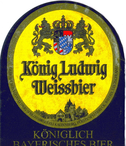 König Ludwig Weissbier Label 1