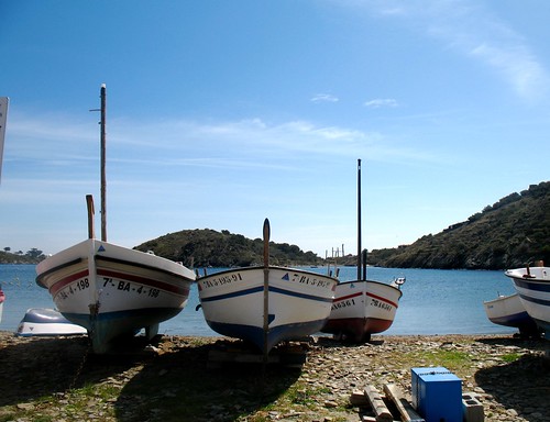 Boats at Port Lligat