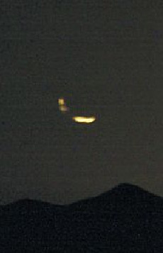 UFO on its second visit