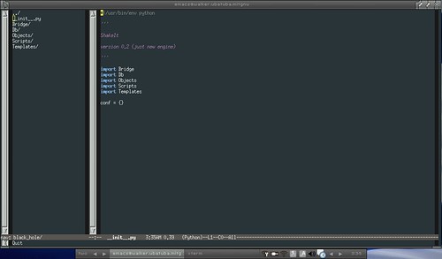 Emacs + Nav + Color-theme-