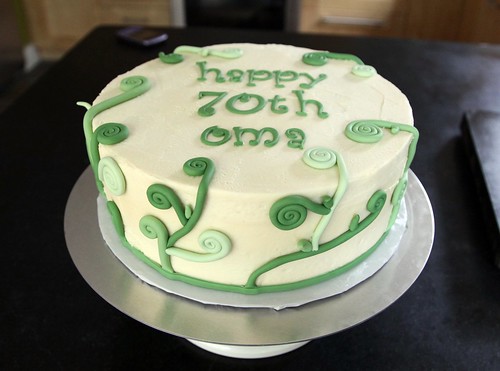Oma's birthday cake