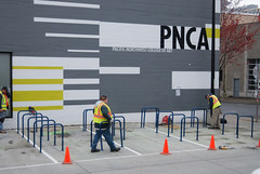 New bike parking at PNCA-7