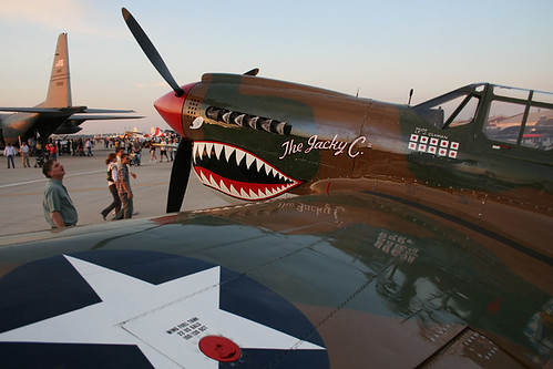 Warbird picture - P-40 Warhawk - Langley AFB - Airpower over Hampton Roads