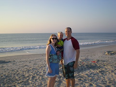 Family pic on Fernandina Beach