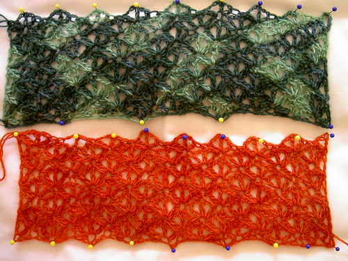 Swatched - Malabrigo lace