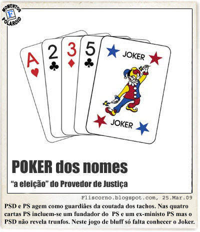 Momentos Polaroid - Poker do Provedor de Justiça