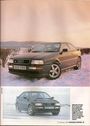 Audi S2 Coupe Road Test 1991 2