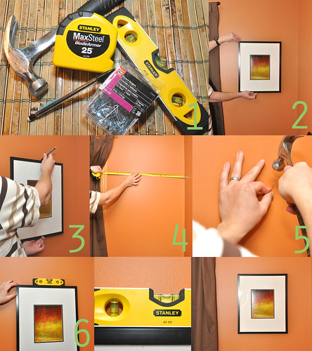 How to hang a picture