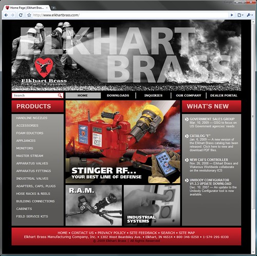 Elkhart Brass Web Site This updated 