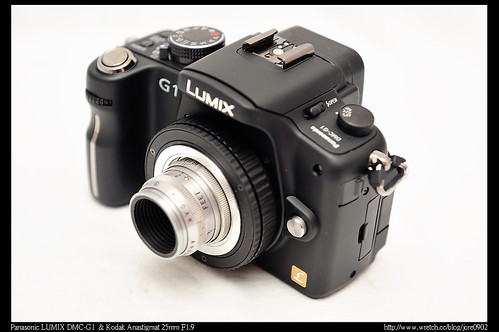 你拍攝的 Kodak Anastigmat 25mm F1.9。