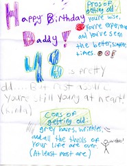 Birthday Card from Shayna - 5-26-09